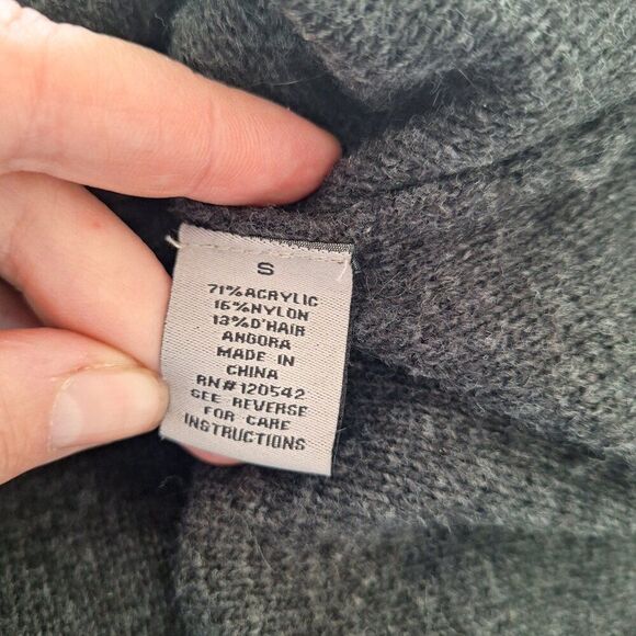 Remain gray sweater poncho size S - Picture 4 of 6